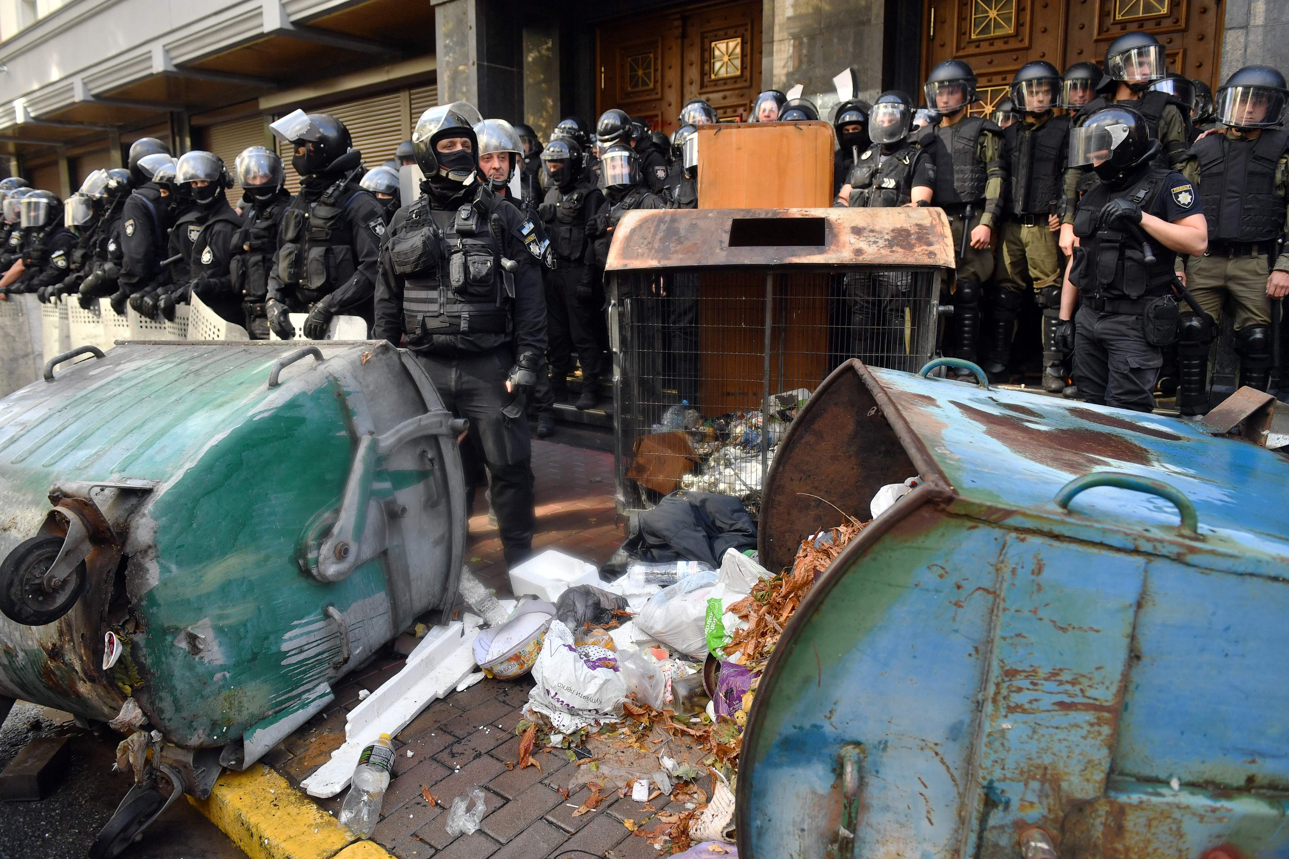 شرطة مكافحة الشغب الأوكرانية