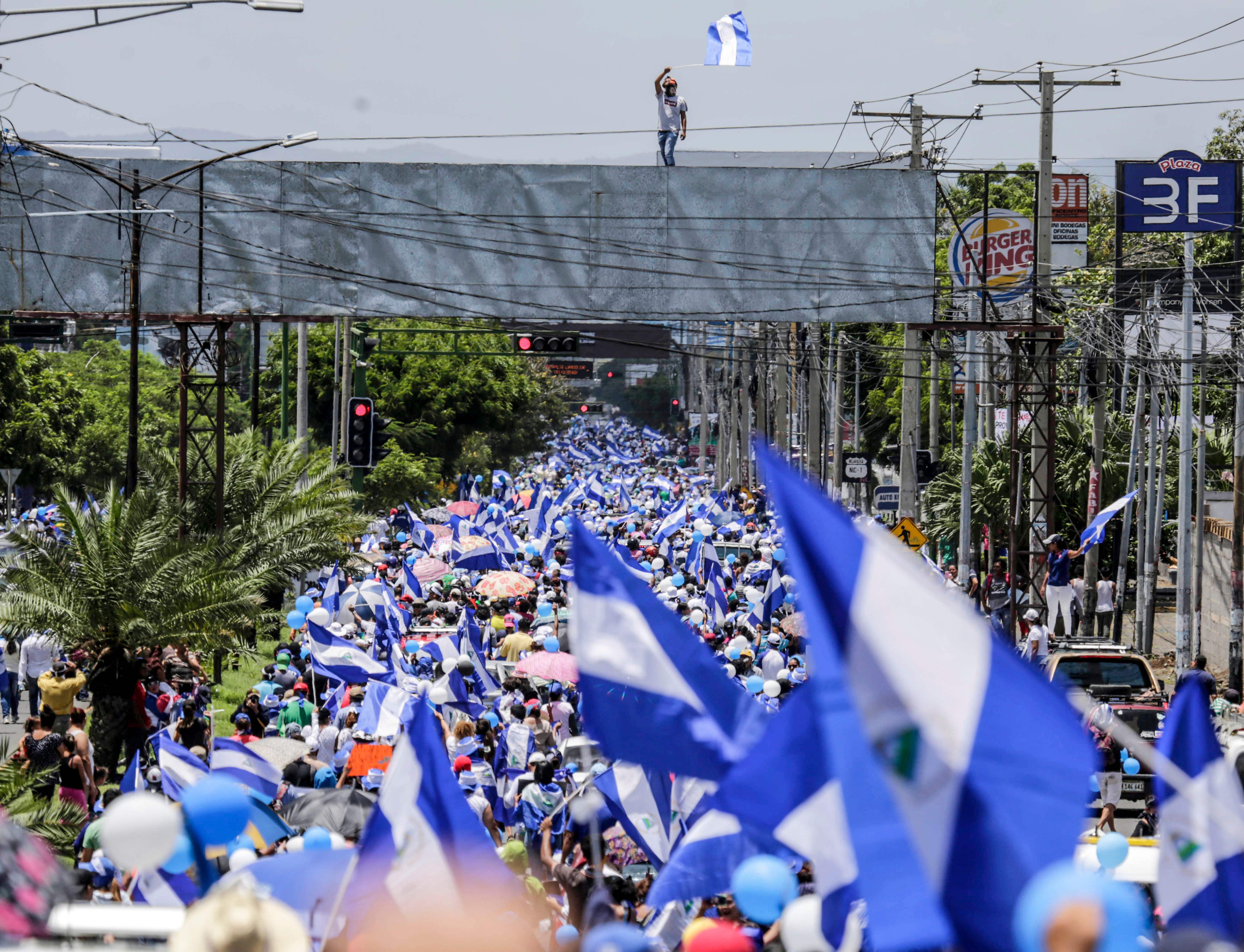  مظاهرات نيكاراجوا 