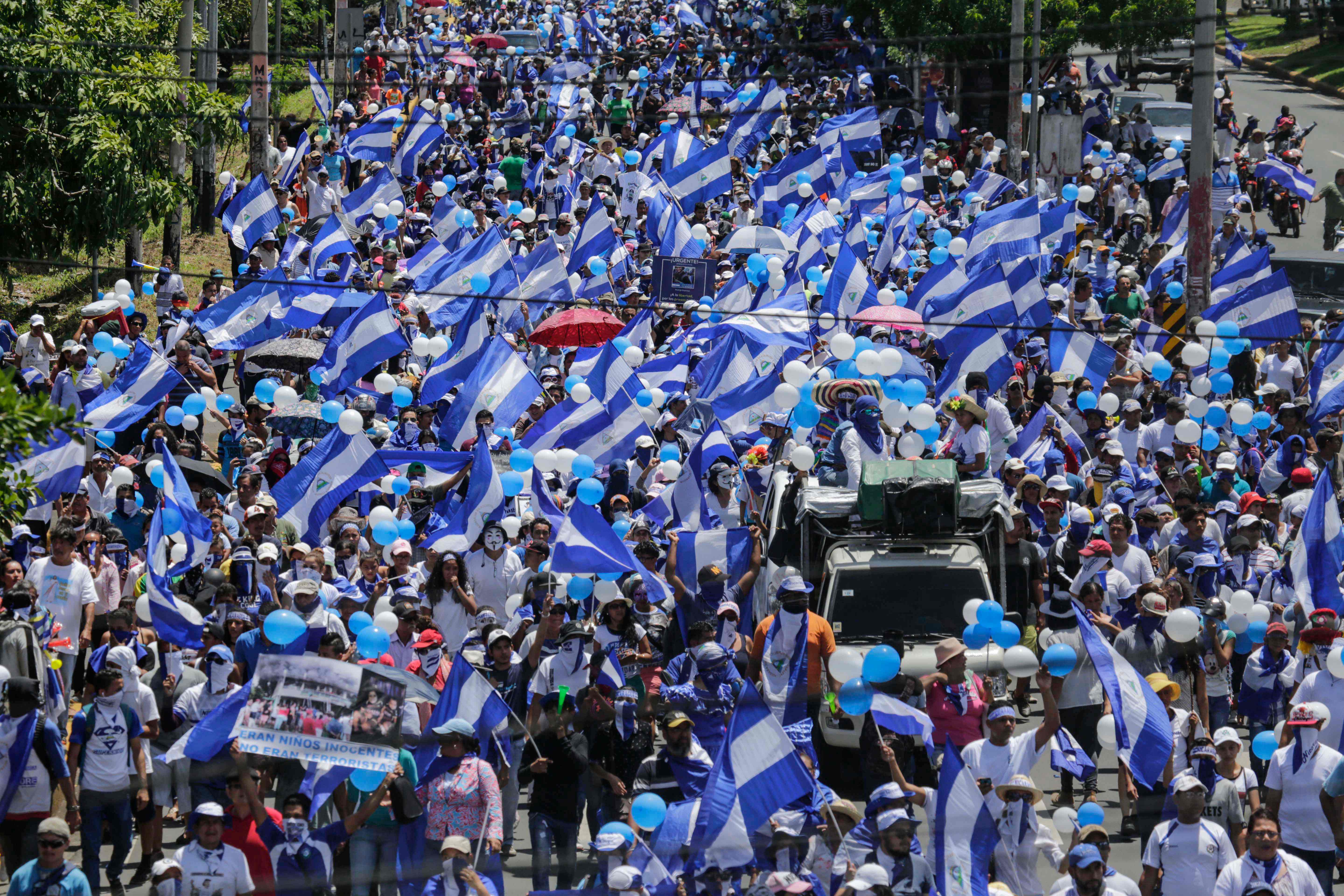 المظاهرات فى نيكاراجوا