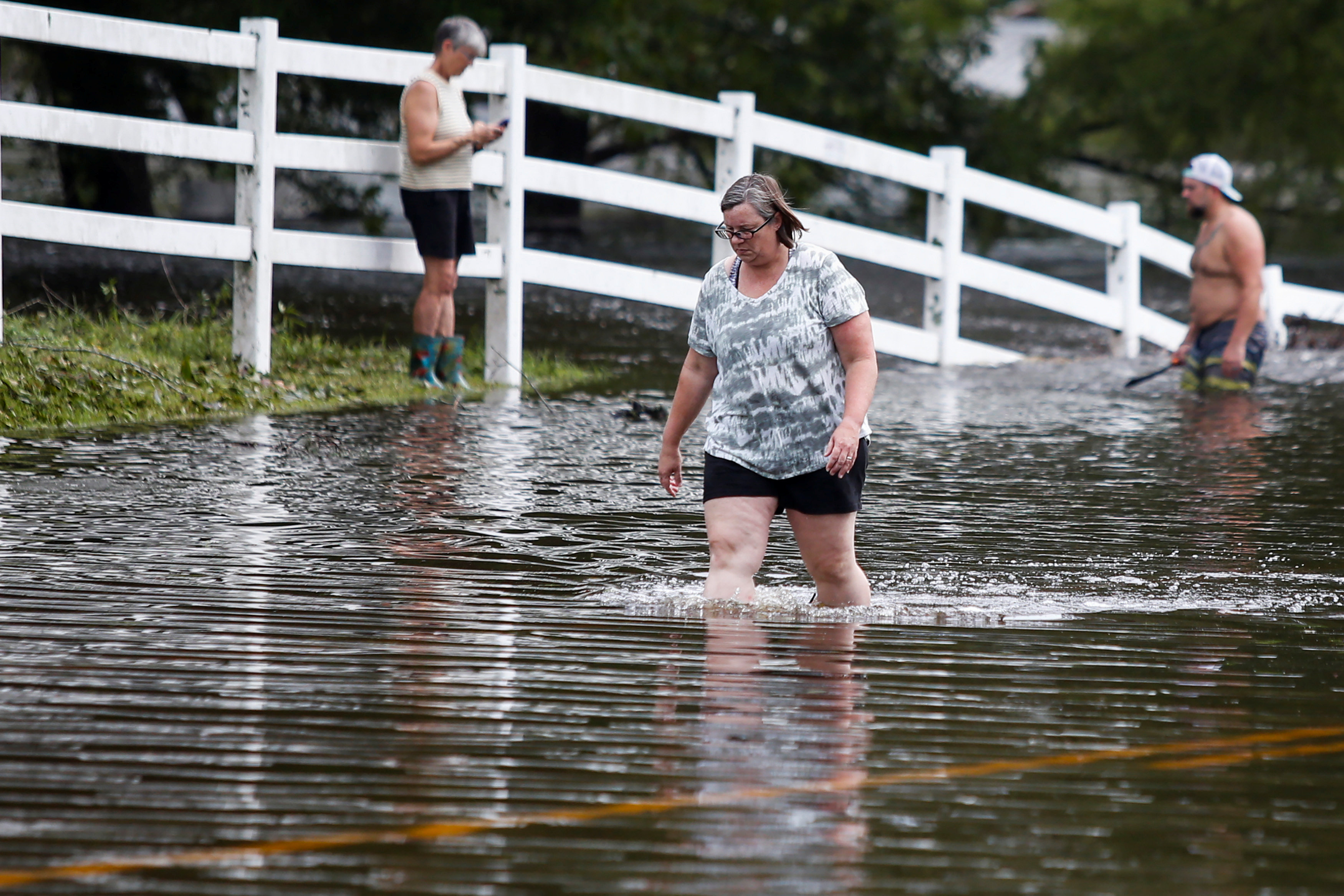 فيضانات ولاية كارولينا 