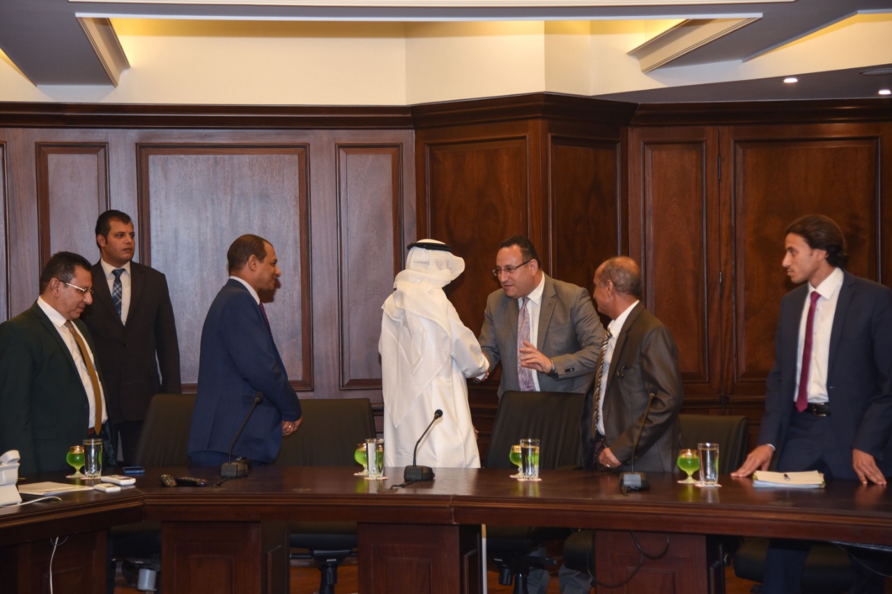 لقاء محافظ الإسكندرية بوفد جامعة الدول العربية (2)