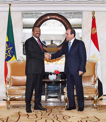 السيسى ورئيس وزراء اثيوبيا (3)