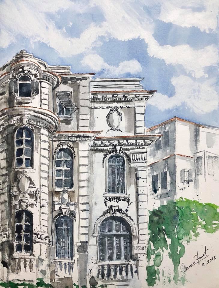 معرض خواطر ومشاعر للفنان أسامة فريد  (2)