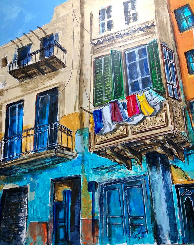 معرض خواطر ومشاعر للفنان أسامة فريد  (4)