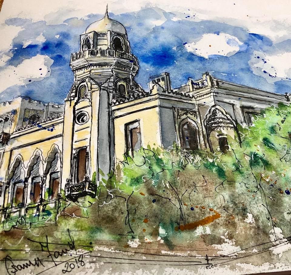 معرض خواطر ومشاعر للفنان أسامة فريد  (1)