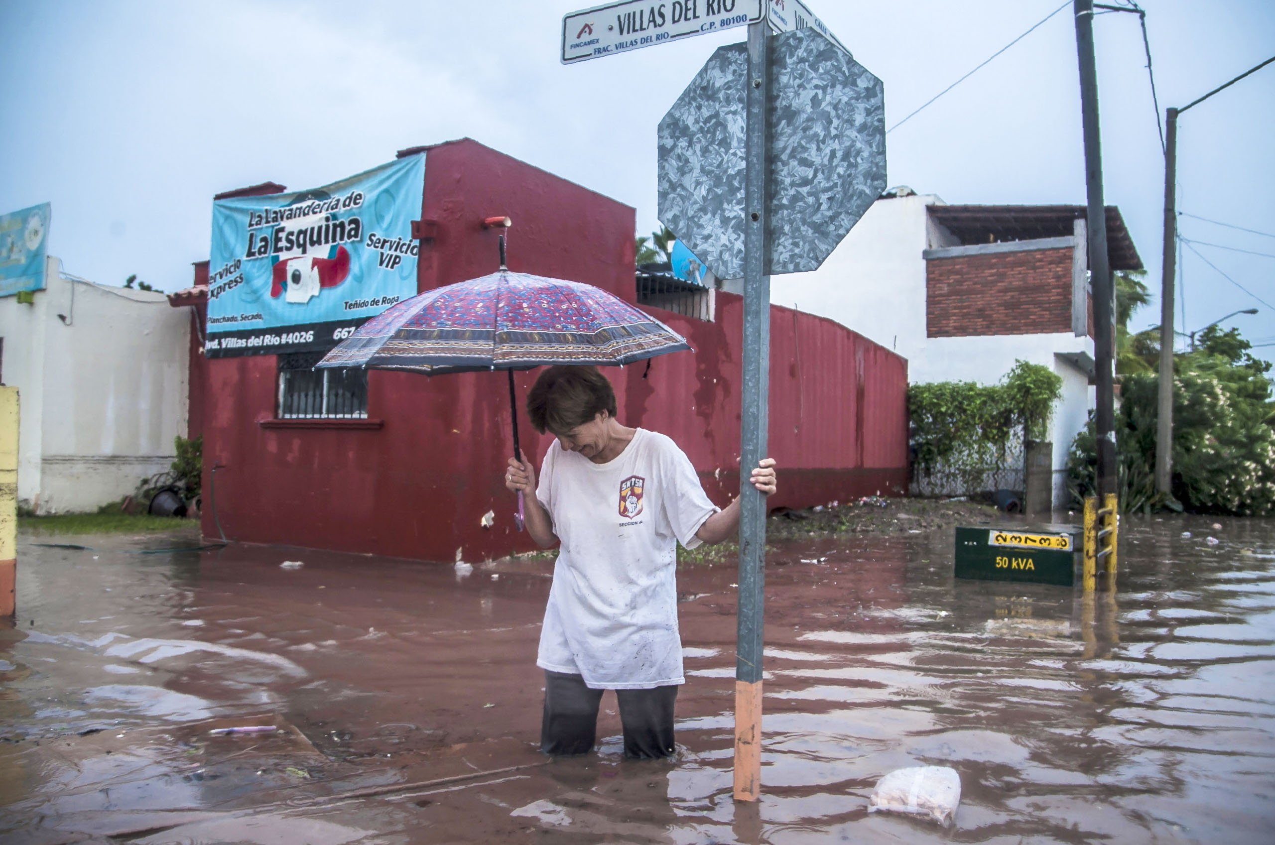 فيضانات المكسيك 