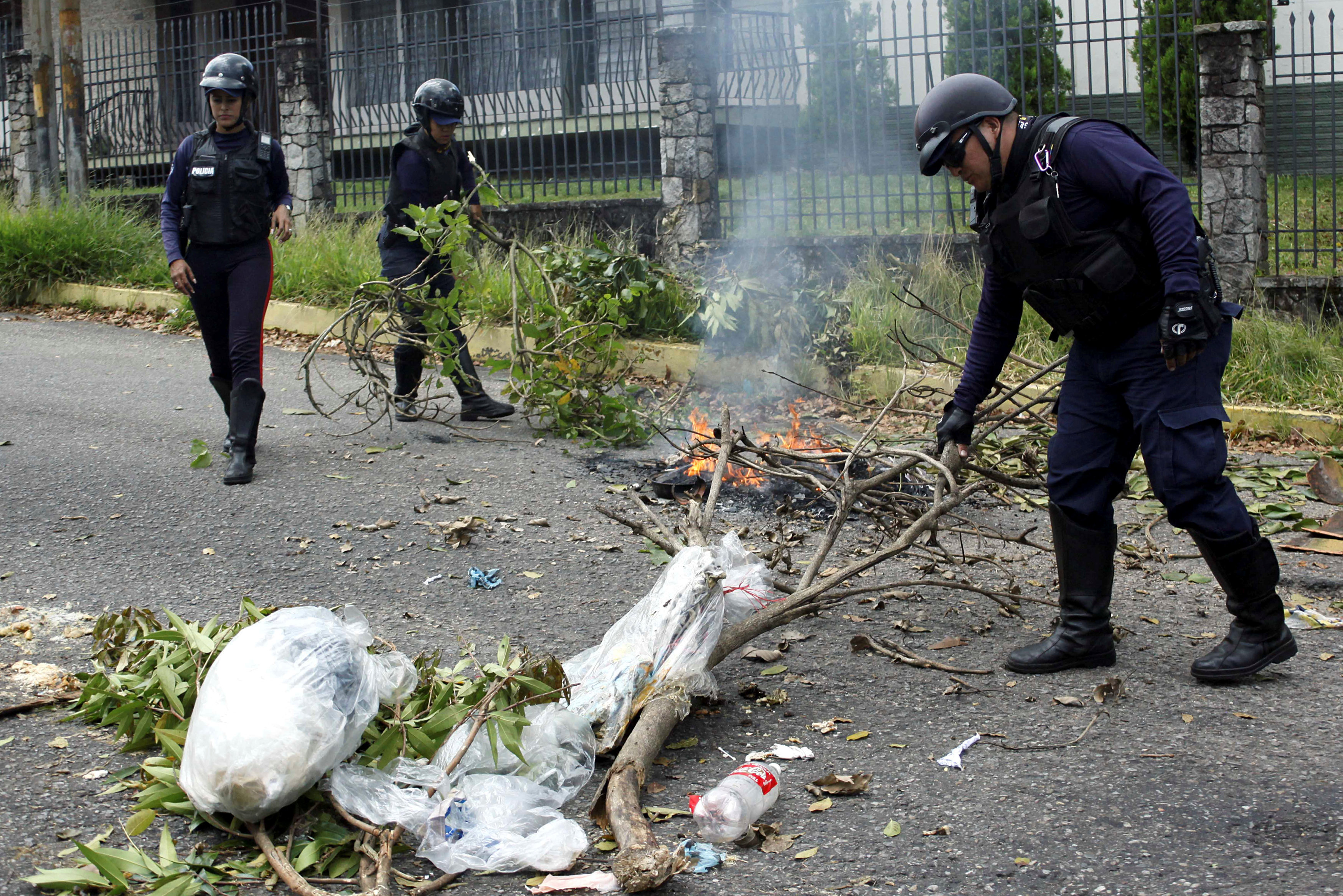 انتشار قوات الأمن فى فنزويلا