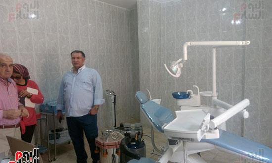 محمد فودة يتفقد مستشفى فودة الخيرى (9)