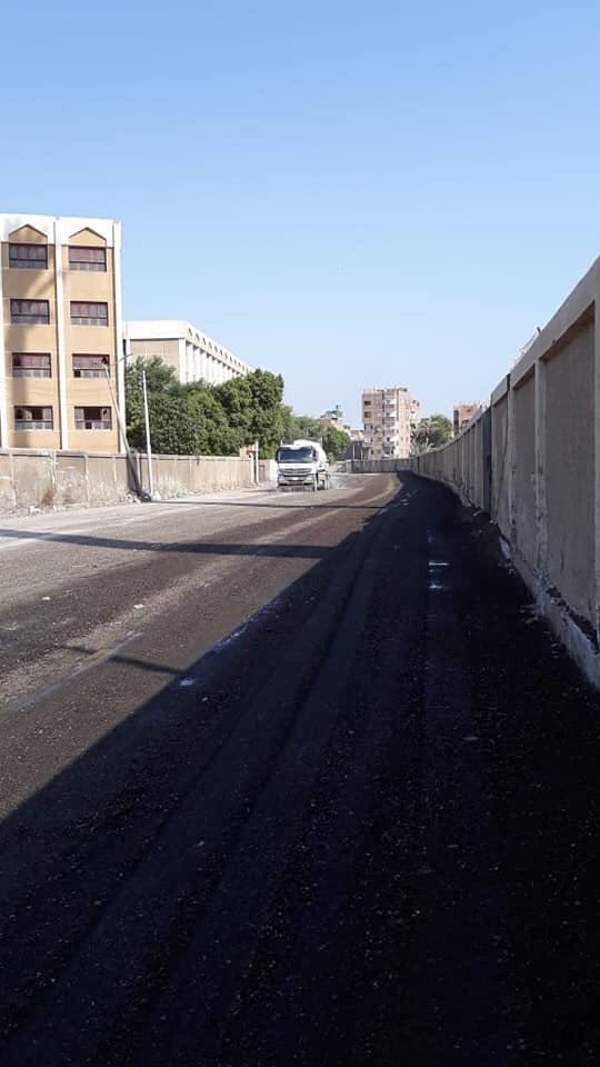حملات نظافة بشوارع أسيوط استعداداً لزيارة رئيس الوزراء (4)