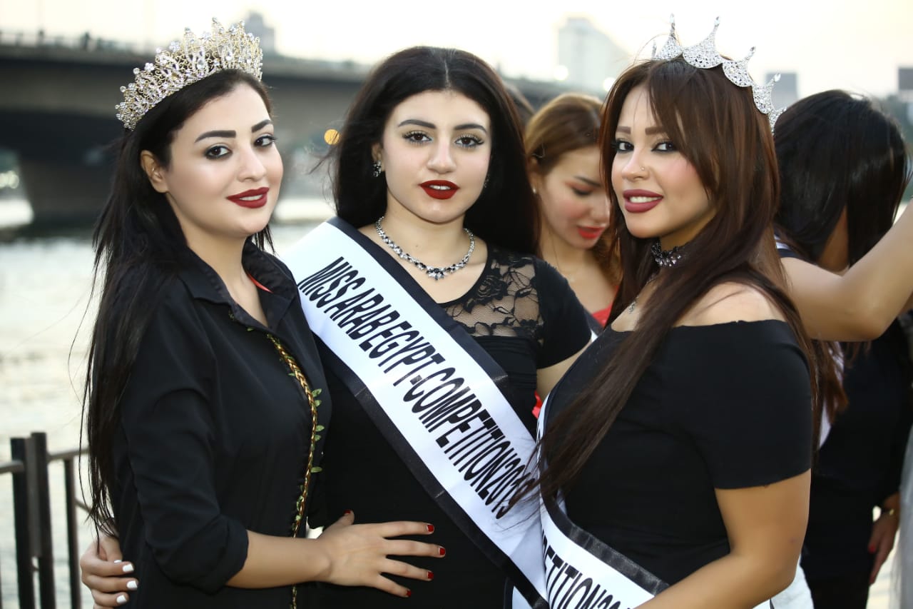 الجولة النيلية لملكات جمال العرب (34)
