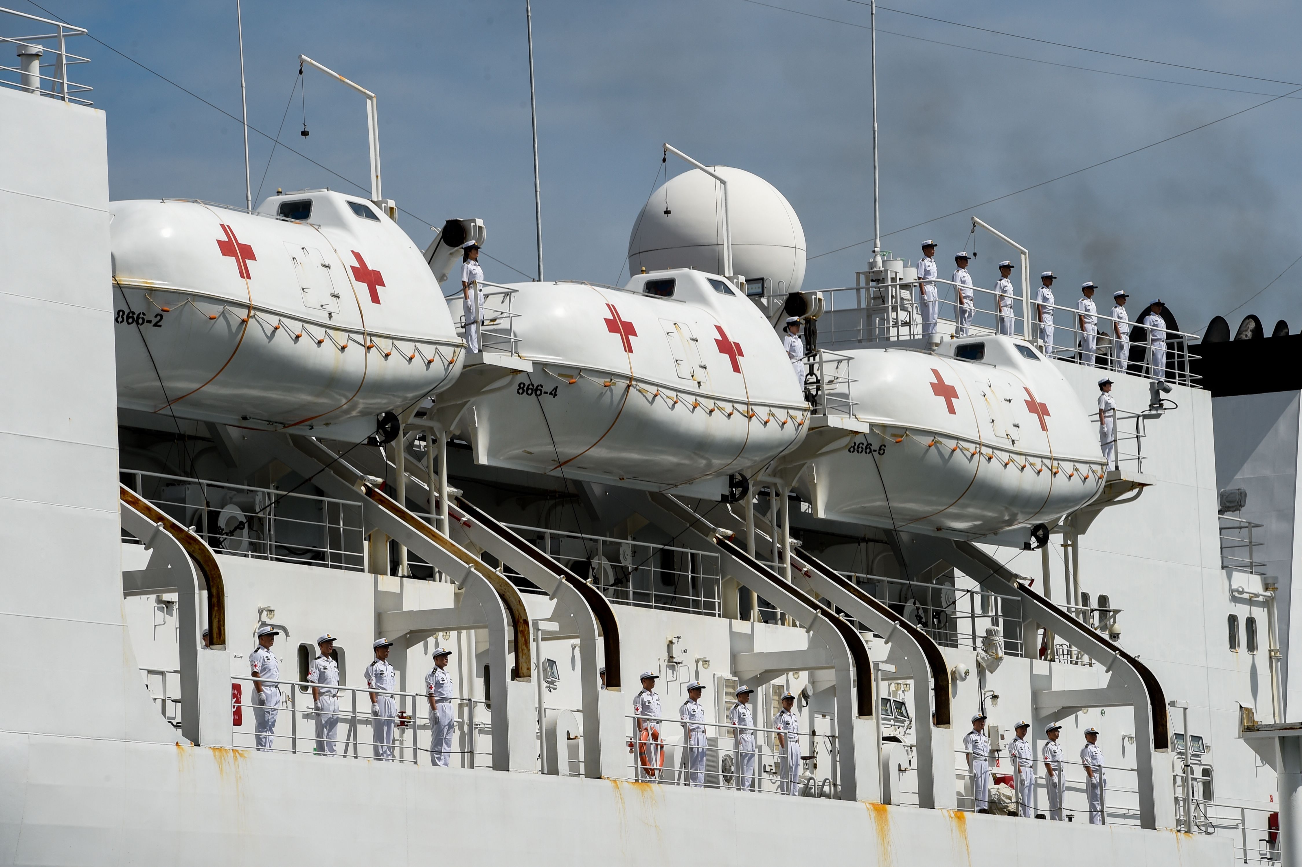 سفينة طبية صينية تصل فنزويلا
