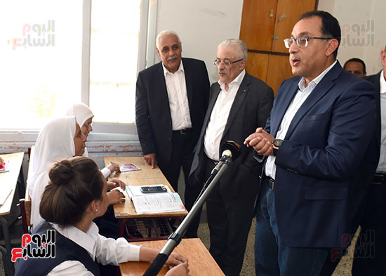  مصطفى مدبولى رئيس مجلس الوزراء، ضمن جولته التفقدية بمحافظة أسيوط (29)