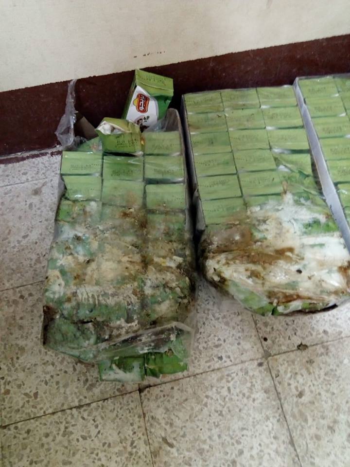 جانب من الحملات التموينية فى مدن الاقصر