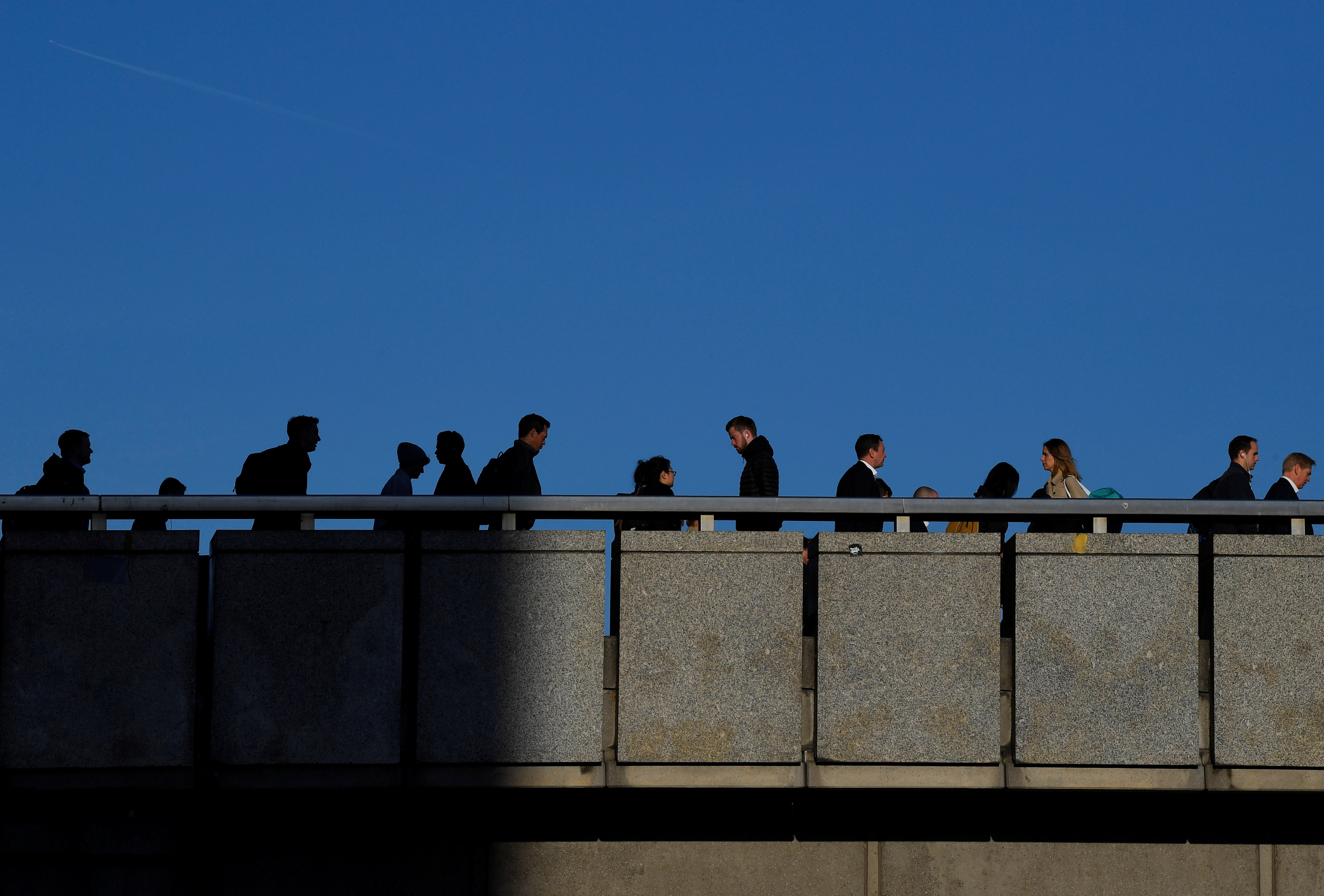 موظفون على جسر لندن يخشون المستقبل بعد بركست