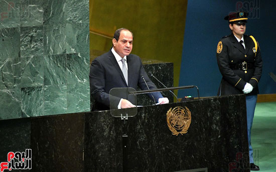 الرئيس السيسى بالأمم المتحدة  (5)