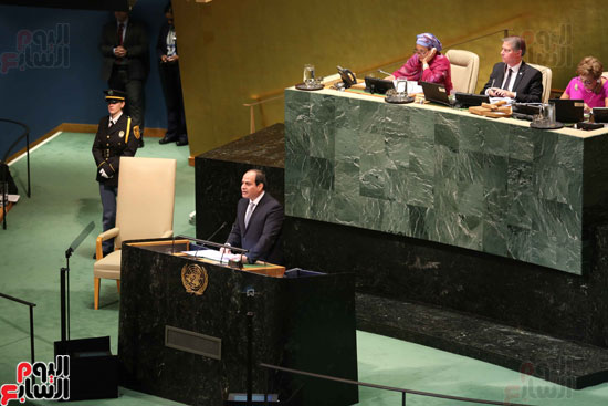 الرئيس السيسى بالأمم المتحدة (14)