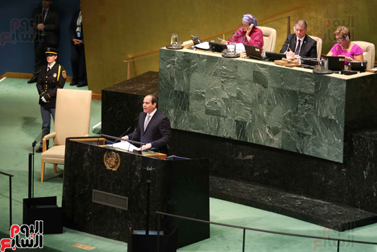 الرئيس السيسى بالأمم المتحدة (7)