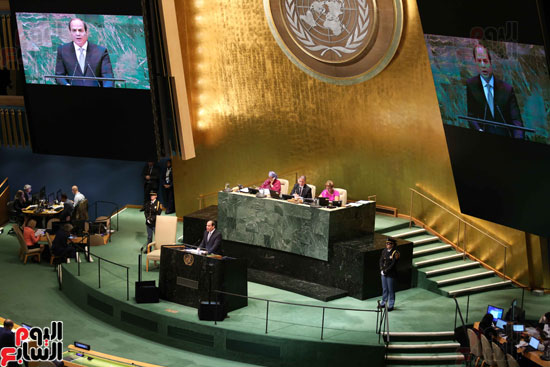 الرئيس السيسى بالأمم المتحدة (8)