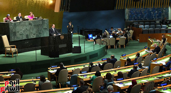 الرئيس السيسى بالأمم المتحدة  (1)
