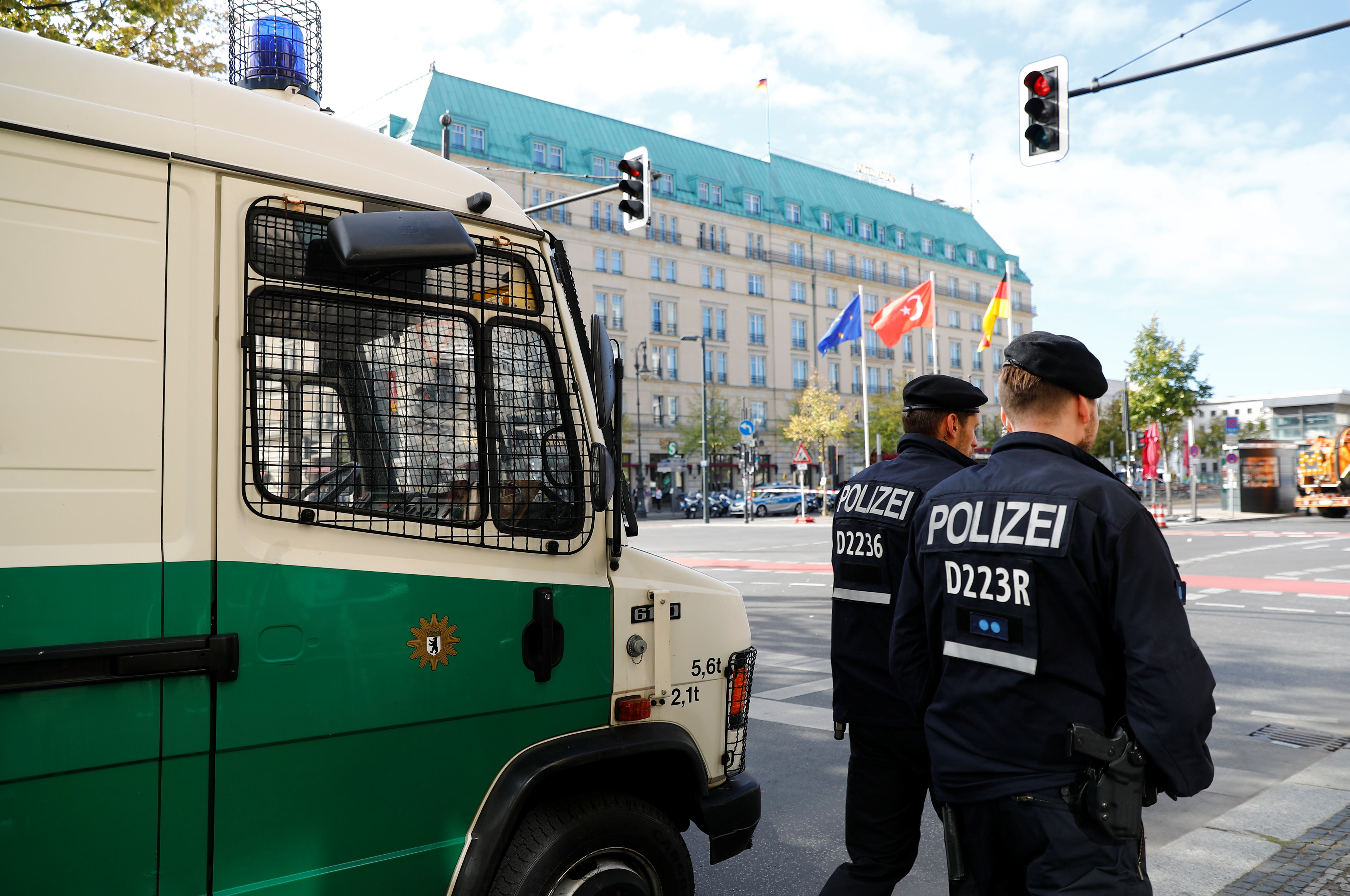 قوات الأمن تنتشر فى شوارع برلين