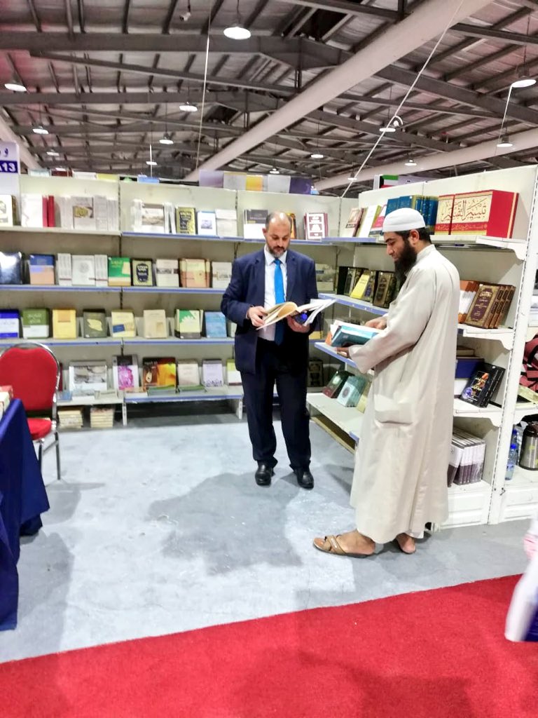 فى اليوم الأول لمعرض عمان الدولى للكتاب 2018  (4)