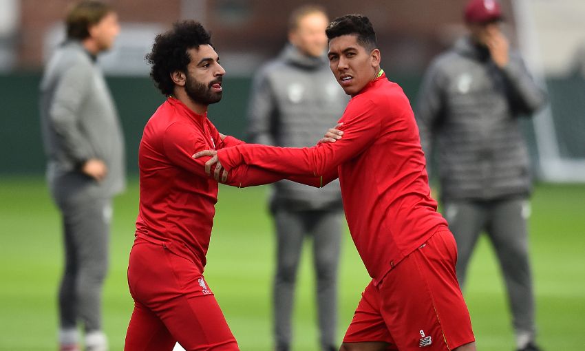 محمد صلاح فى تدريبات ليفربول (6)