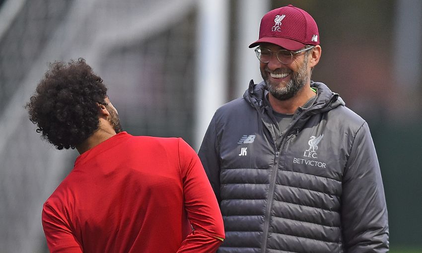 محمد صلاح فى تدريبات ليفربول (3)