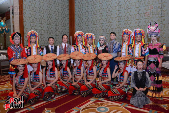 صور .. وزراء و نواب وشخصيات عامة يحتفلون بالعيد الوطنى للصين (4)