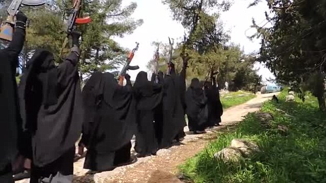 انضمام النساء لتنظيم داعش