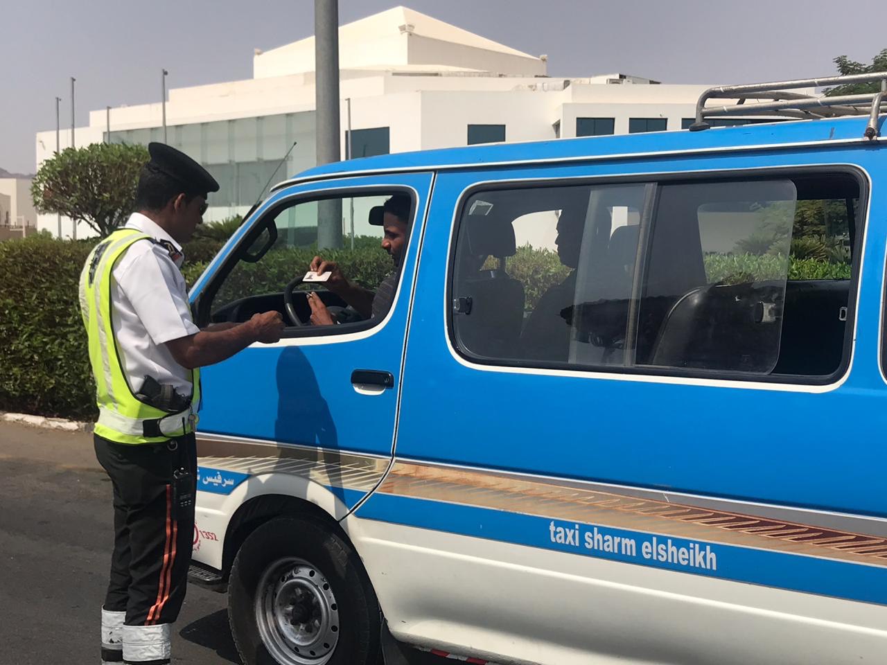 حملات الكشف على سائقى الاتوبيسات السياحية بمحافظة جنوب سيناء  (1)