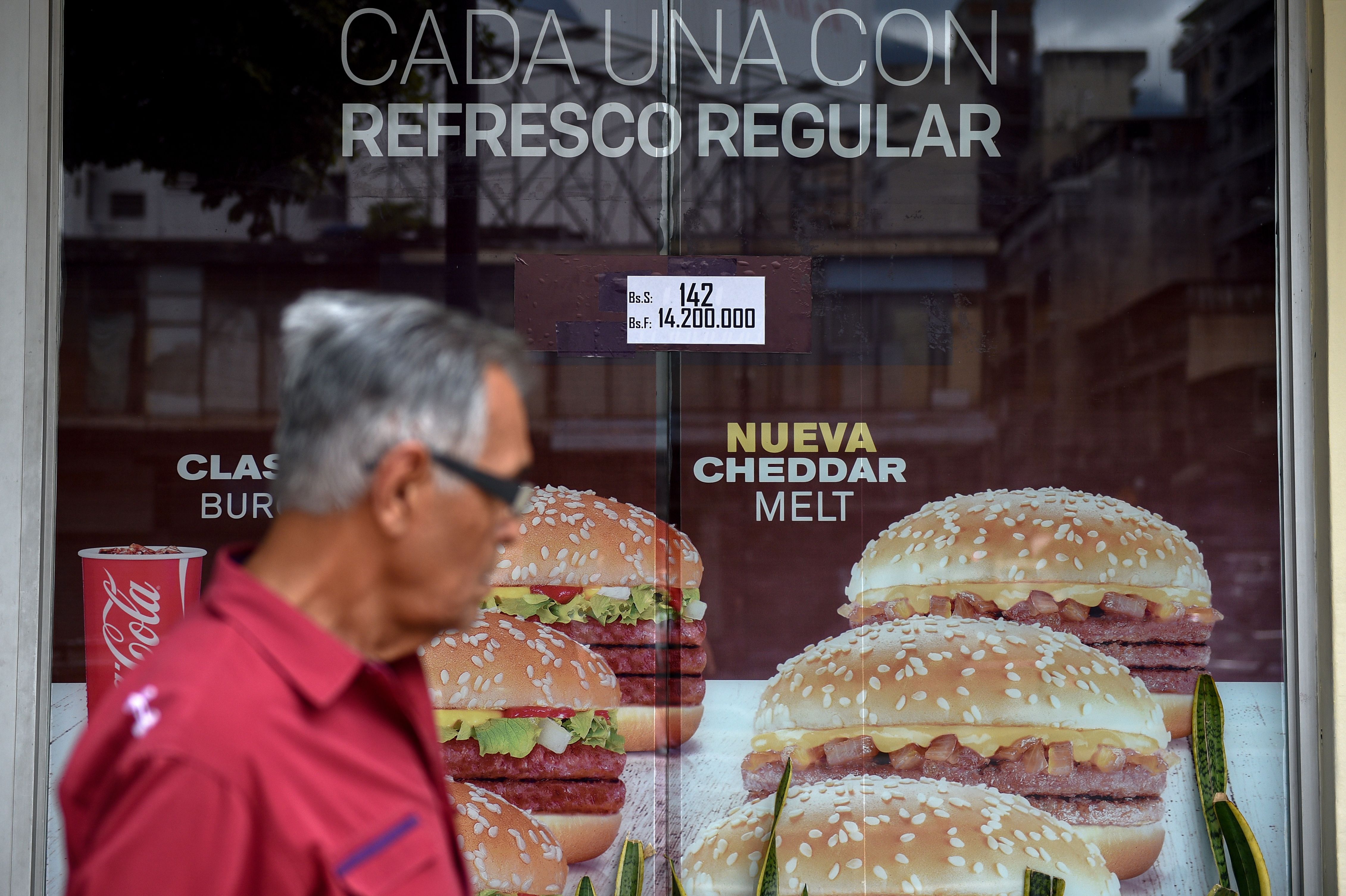 إغلاق فروع ماكدونالدز فى فنزويلا
