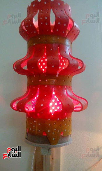   تحفة فنية مصنوعة في ورشة الفنان محمد الشولي