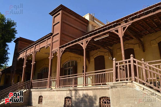                      قصر الملك فاروق التاريخي بمدينة اسنا