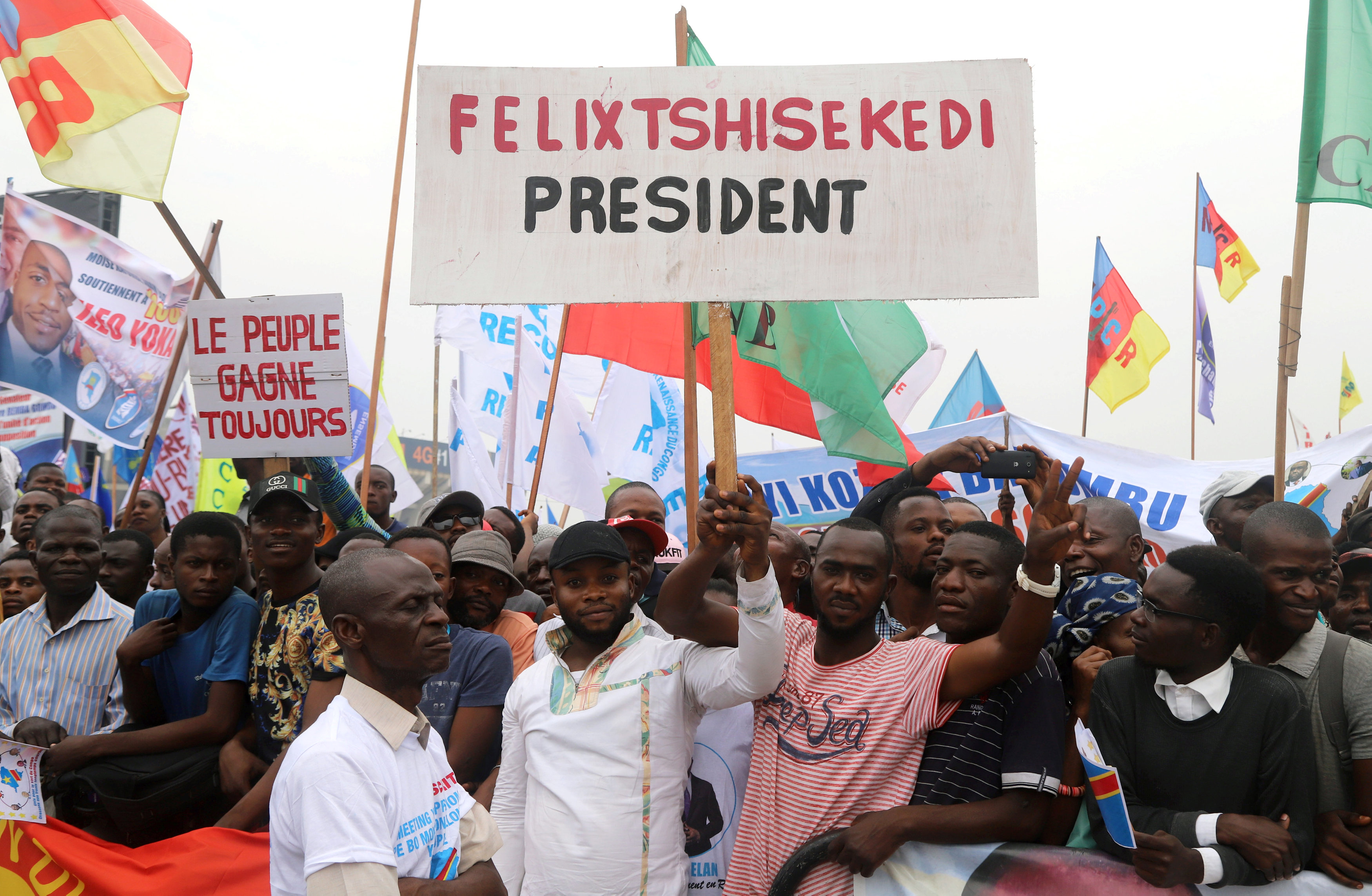 مظاهرات المعارضة فى الكونغو