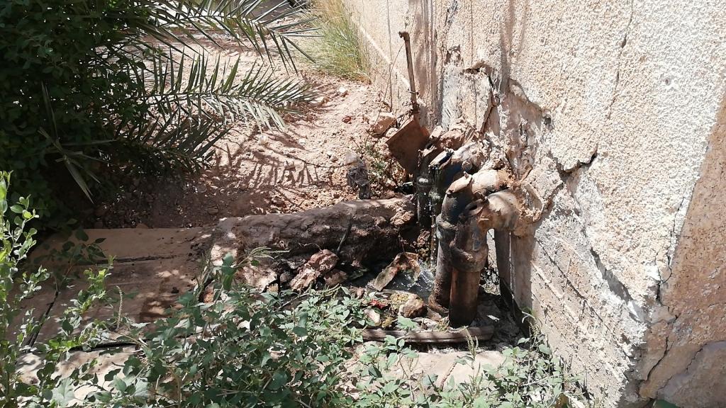 الإهمال يسيطر على حى المهندسين بمدينة موط بالداخلة (4)