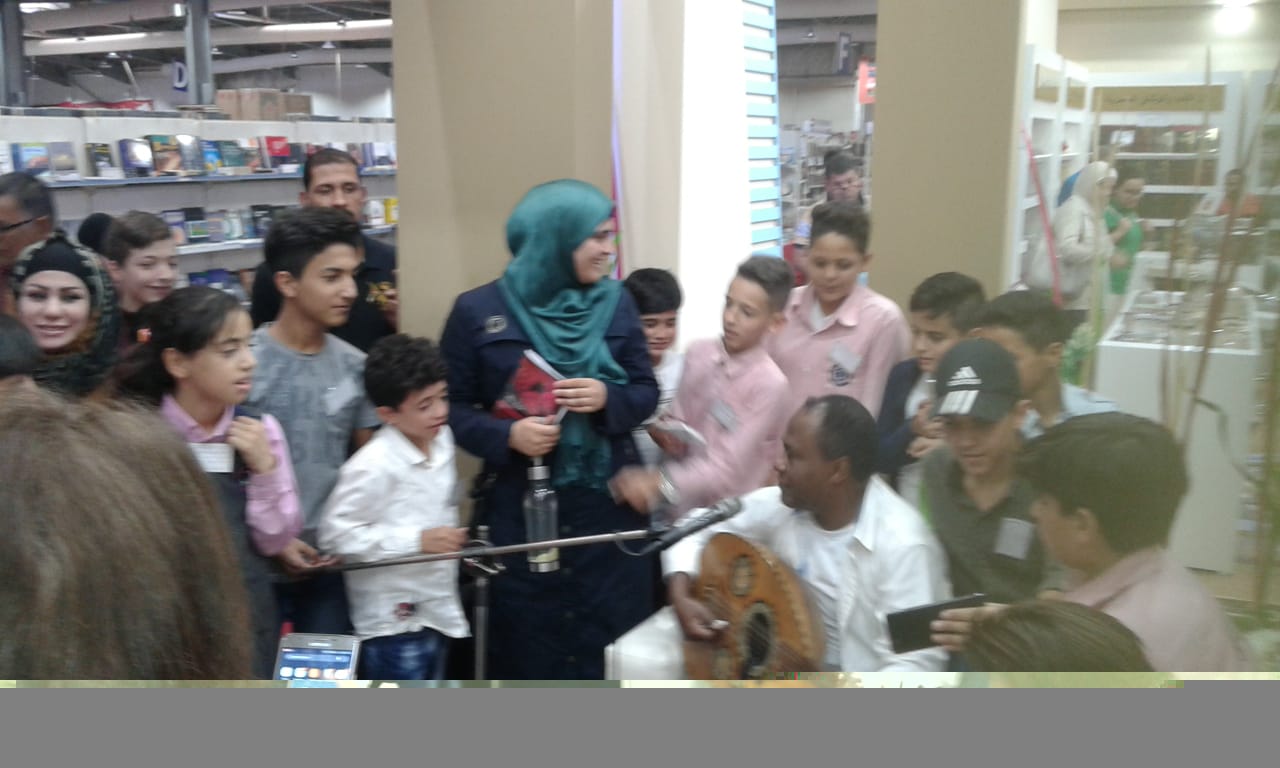 كرم مراد يودع جمهور معرض عمان الدولى للكتاب 2018 (7)