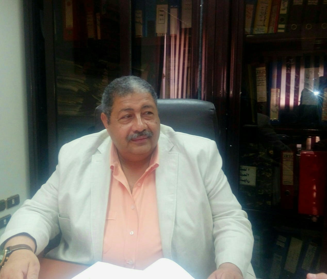 المهندس عادل حسن رئيس مجلس إدارة شركه الصرف الصحى للقاهره الكبرى (1)