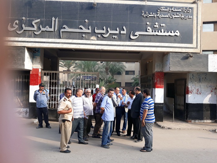 محافظ الشرقية يزور مستشفى ديرب نجم و القنايات (4)
