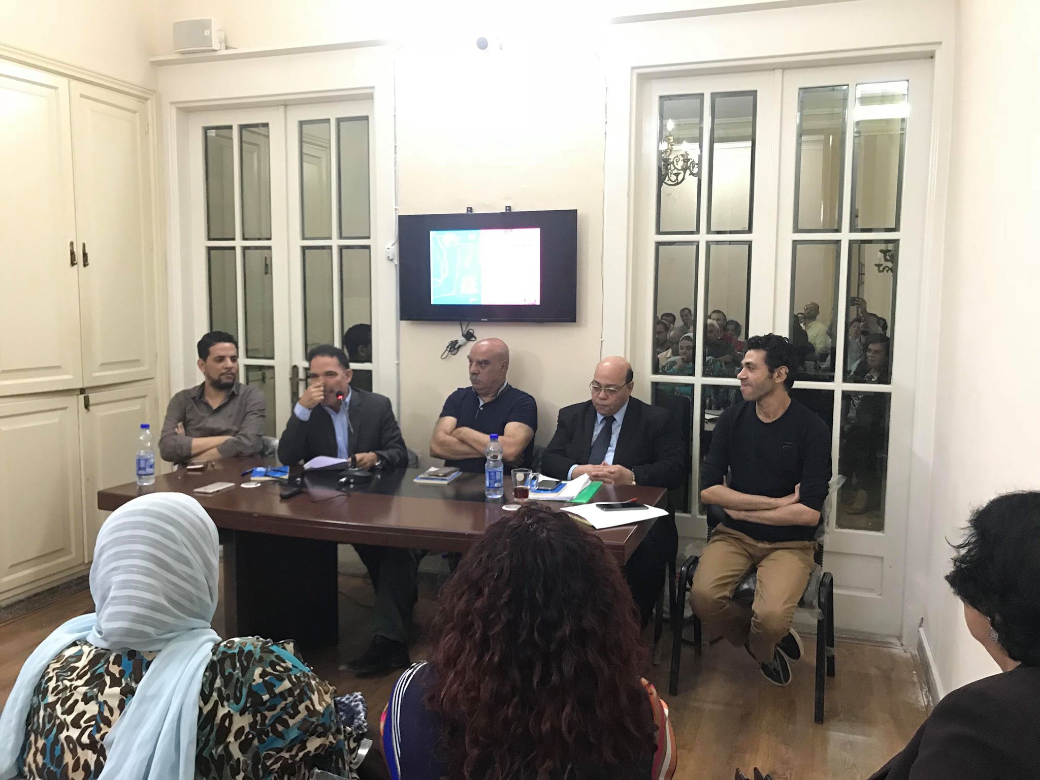 مناقشة حروب فاتنة للكاتب حسن عبد الموجود فى مؤسسة بتانة (4)