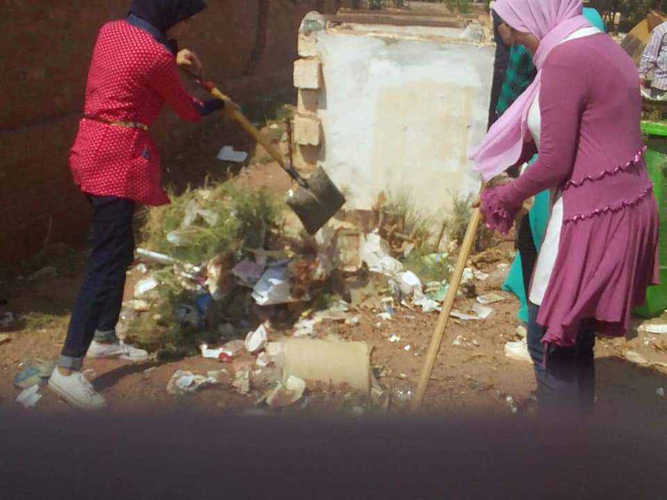 حملة شارك ونظف بمدينة بمركز بلاط (2)