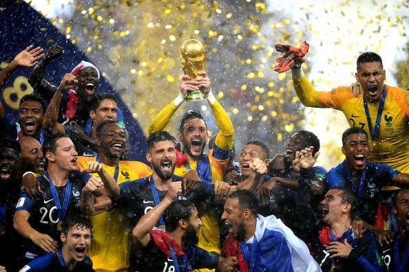 منتخب فرنسا يحصل على لقب أخر بطولة كبرى مونديال 2018