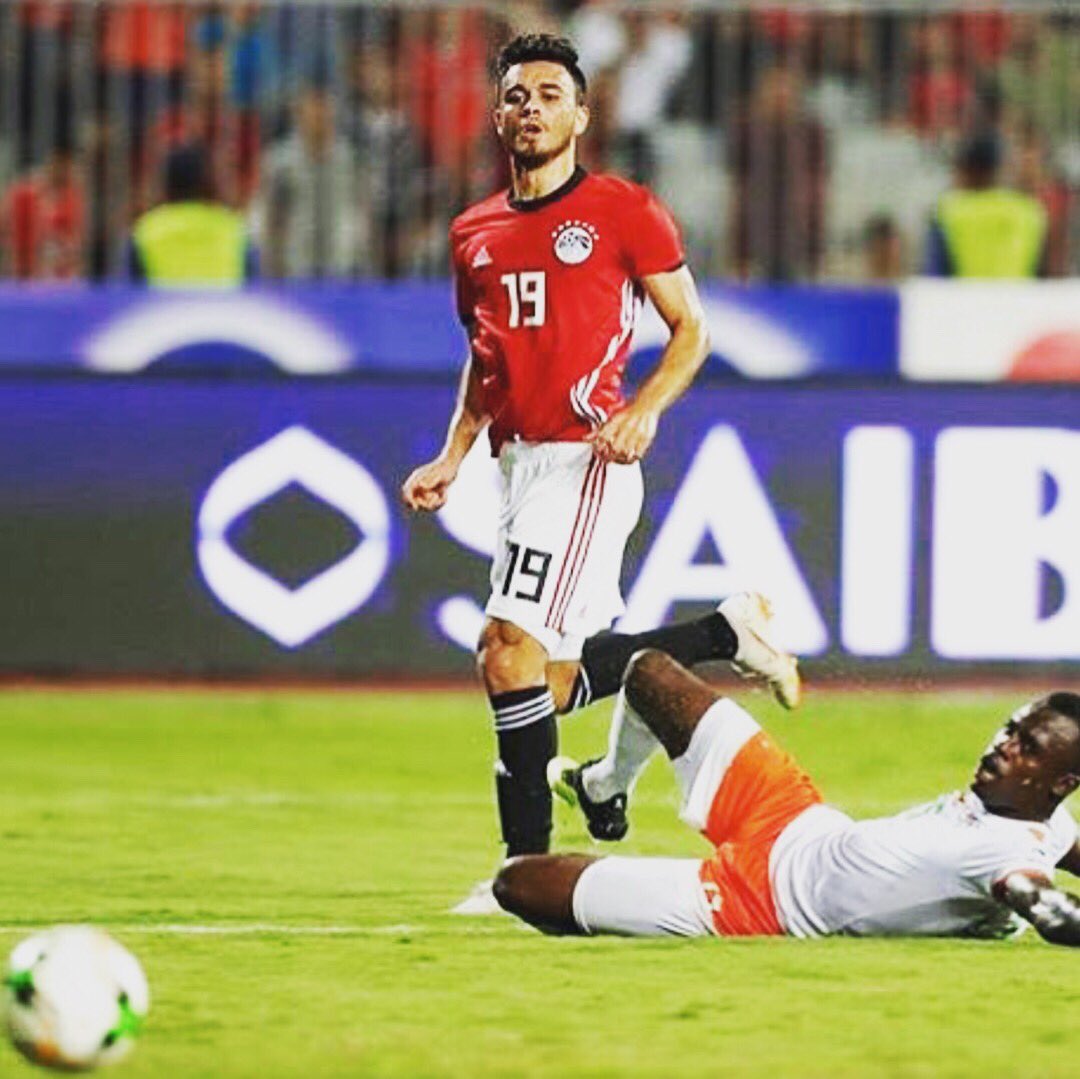 صلاح محسن تألق في مباراة مصر والنيجر