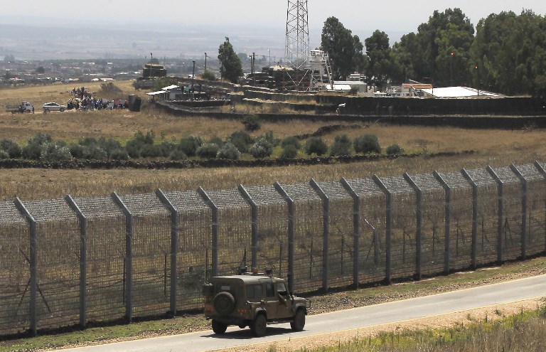 الحدود السورية الاسرائيلية