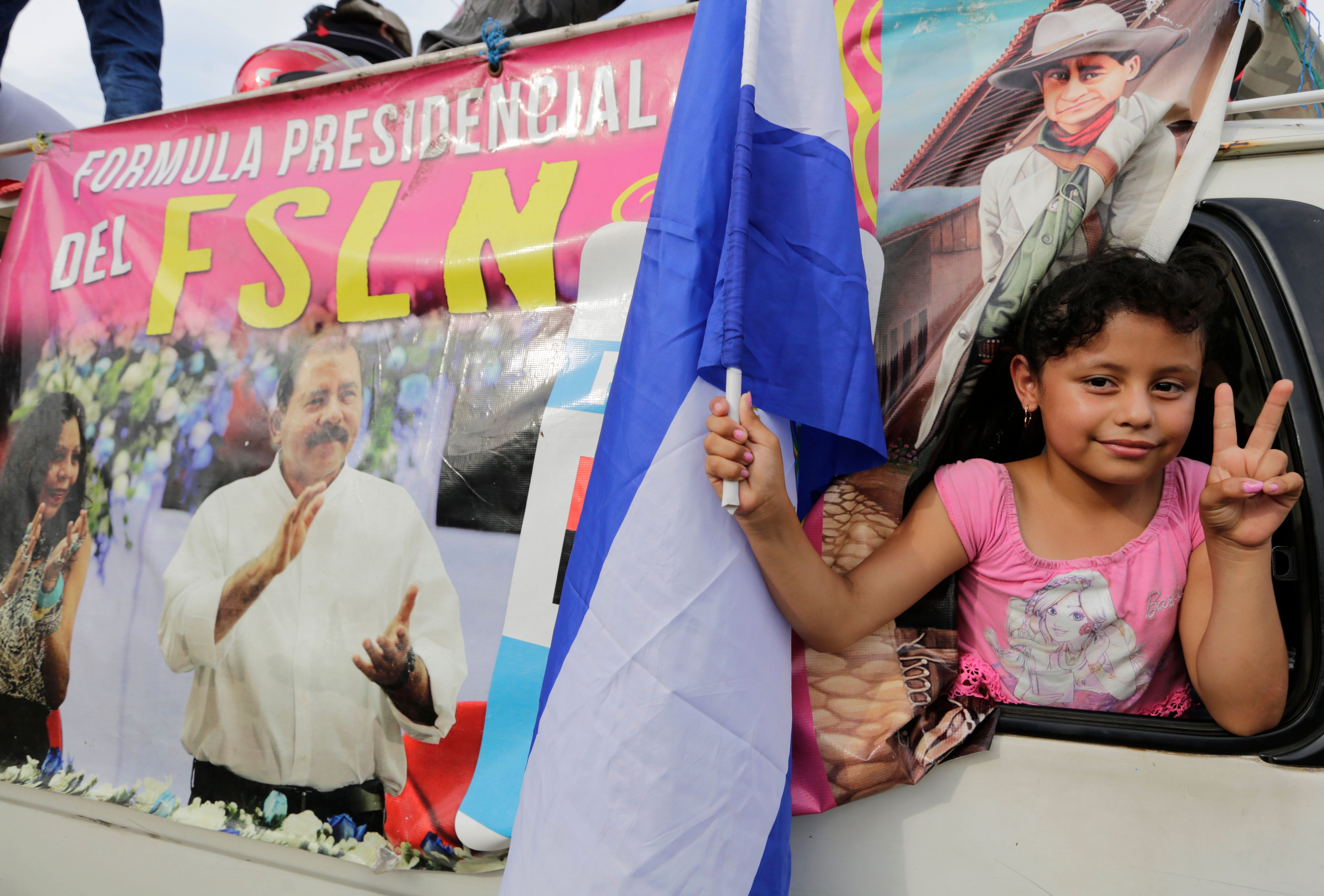 مظاهرات مؤيدى رئيس نيكاراجوا