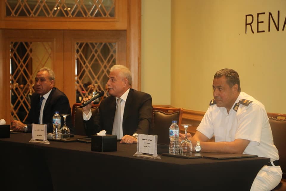  Chief General Khaled Fouda Governor of South Sinai on receipt of the delegation National Academy of Payment 