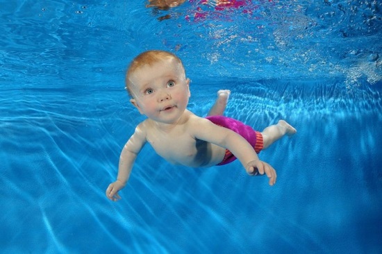 سباحة الاطفال