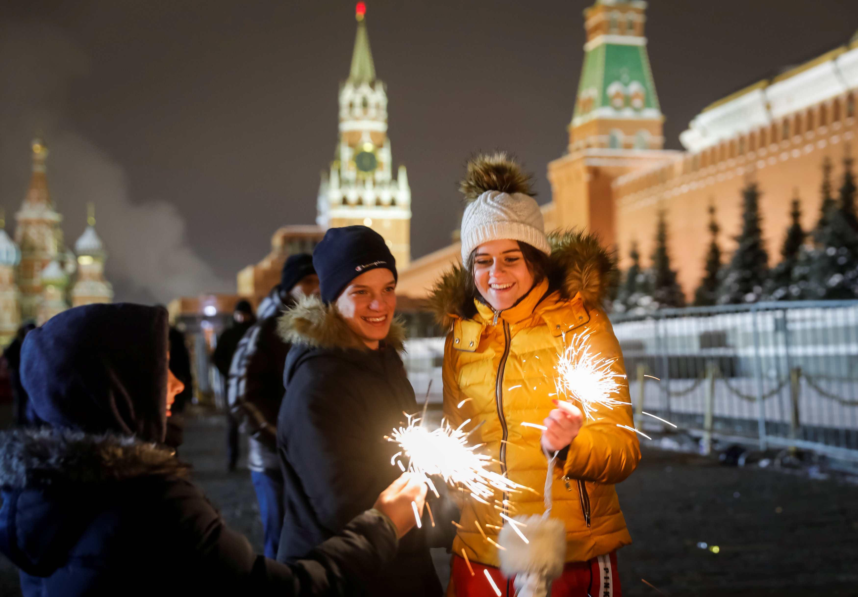 Настоящий новый год в россии