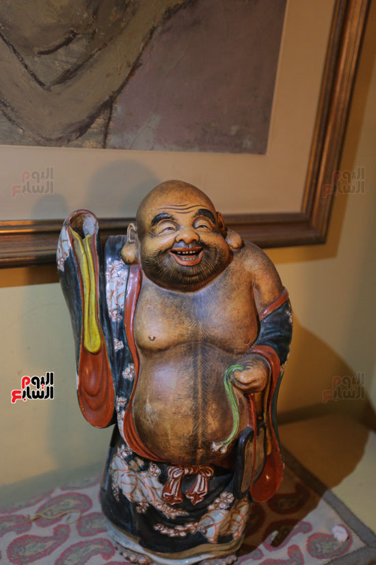 تمثال-عمره-100-عام-اهداه-جورج-الأبيض-للفنان-محمد-عبد-القدوس