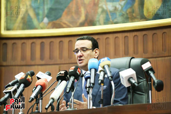 الموتمر الصحفي للمتحدث الرسمي لمجلس النواب لعرض انجازات المجلس  (2)