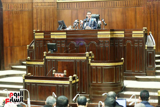 الموتمر الصحفي للمتحدث الرسمي لمجلس النواب لعرض انجازات المجلس  (6)